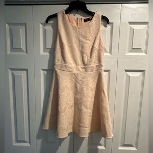 Midnight Doll pink/ white lace dress